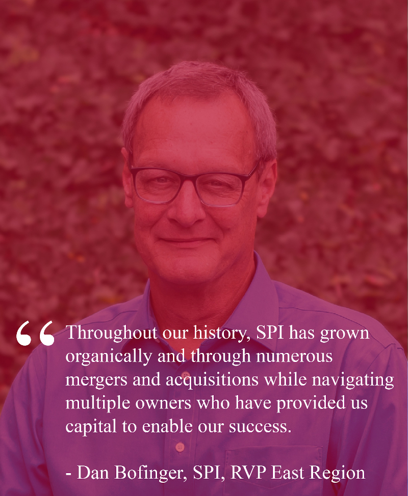 Dan Bofinger quote on SPI growth