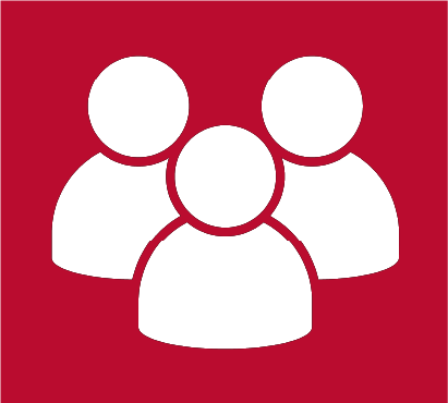 Icon of three people